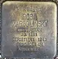 Stolperstein für Rosa Margolinsky (Ohmstraße 38)