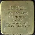 Stolperstein für Lea Brenner (Poststraße 47)