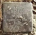 Stolperstein für David Lerner