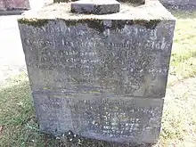 Stein Stolzenberg Vorderseite