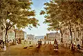 Straße unter den Linden mit Schloss