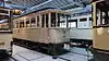 Beiwagen 1135 im Straßenbahnmuseum Dresden, August 2015