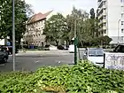 Blick von der Schilling- in die Magazinstraße