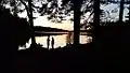 Abend am Ufer