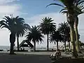 Strandpromenade bei der Mole