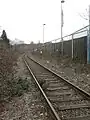 Die Gleise zwischen Oberhausen und Bottrop sind nur langsam (40 km/h max) zu befahren