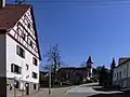 Streichen, Kirchenstraße beim Rathaus (2010)