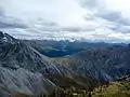 Strelapass vom Haupter Horn gesehen