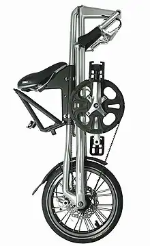 Strida zusammengefaltet