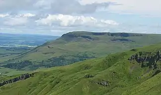 Stronend am westlichen Rand der Fintry Hills