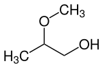 Strukturformel von 2-Methoxy-1-propanol