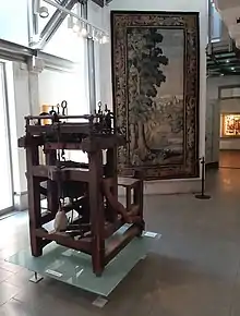 Strumpfwirkerstuhl von 1716