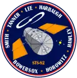 Missionsemblem STS-82