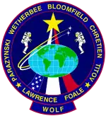Missionsemblem STS-86