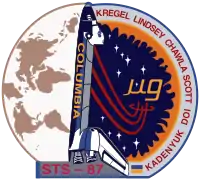 Missionsemblem STS-87