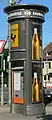 Säule mit Fahrkartenautomat, Stuttgart