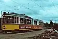 Tw 901 bei ihrer Verschrottung in Möhringen (1983)