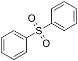 Strukturformel von Diphenylsulfon