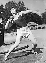 Sulo Bärlund, Olympiazweiter von 1936 und EM-Vierter von 1938, erreichte Platz sechs