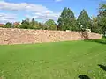 Ortsmauer im Norden