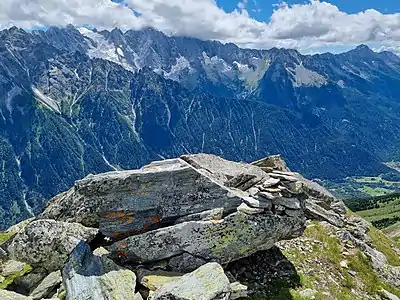 Gipfelbereich des Piz Cam.