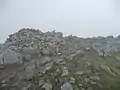 Der Gipfelcairn des Sgùrr na Càrnach