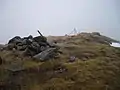 Der Gipfelcairn des Sgùrr nan Coireachan