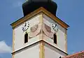 Sonnenuhr am Kirchturm