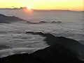 Sonnenaufgang auf Norikura-dake