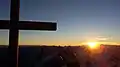 Sonnenaufgang auf dem Schwarzhorn.