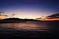 Bei Sonnenuntergang