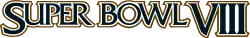 Logo des Super Bowl VIII