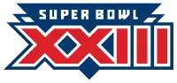 Super Bowl XXIII Logo