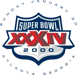 Logo Super Bowl XXXIV
