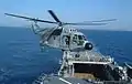 Super Frelon im Anflug auf die Ouragan