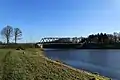 Kanalbrücke bei der Kreuzung B 401 / Papenburger Straße in Surwold