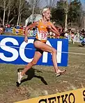 Susan Kuijken, spätere Susan Krumins, erreichte als Achte des zweiten Vorlaufs nicht das&nbsp;Finale