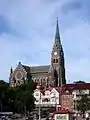 Die Kirche von Lysekil ist aus Bohus erbaut worden