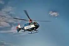 Hubschrauber der schwedischen Polizei