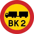 Verbot für Züge der Tragfähigkeitsklasse 2 (max. 51,4&nbsp;Tonnen)