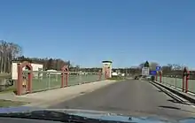 Grenzübergang seit 2007 am Torfgraben aus Richtung Garz/Zirchow (B&nbsp;110) nach Swinemünde