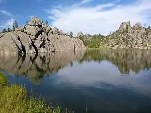 Der Sylvan Lake, August 2016