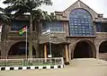 Seitenansicht der Synagogue-Church of all Nations