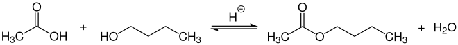 Synthese von Essigsäurebutylester