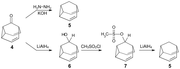 Synthese von Barbaralan ausgehend von Barbaralon