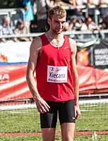 Szymon Kiecanageteilter Rang dreizehn mit 2,17&nbsp;m