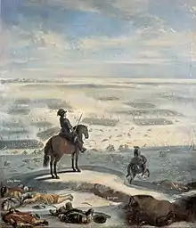 Karl X. Gustav (†&nbsp;1660) besiegte Dänemark und erreichte Schwedens größte Machtfülle