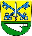 Pflugschar im Wappen von Tieschetitz