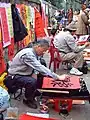 Klassische Kalligraphie zu Tết in Hanoi