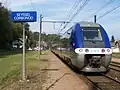 Haltepunkt Seyssel-Corbonod an der Bahnstrecke Lyon–Genève